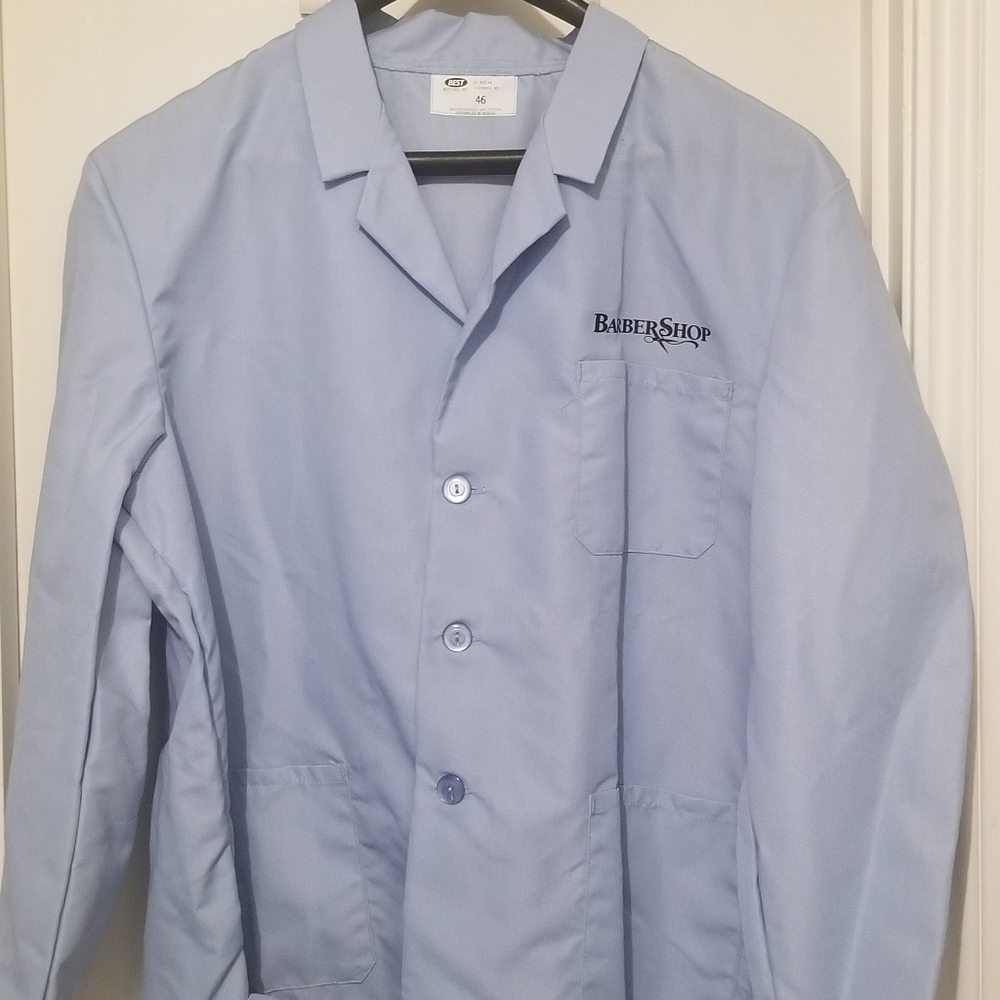 Barbershop the movie Blue Shirt.